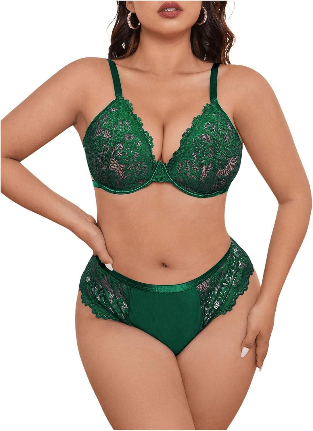 Our Honest Take on MakeMeChic Plus Size Lace Lingerie Sets