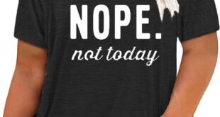 Why We Love Our Plus Size “Nope Not Today” Graphic Tees This Summer