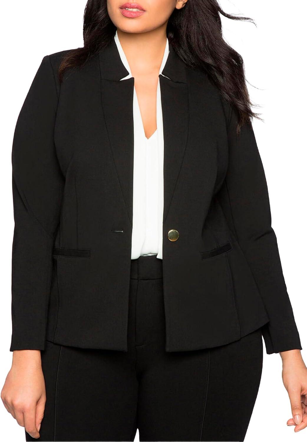 Why We’re Loving the ELOQUII Plus Size Stretch Blazer