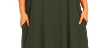 Why We Love These Plus Size Maxi Nightgowns with Convenient Pockets