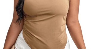 Our Honest Take on the SOLY HUX Plus Size One-Shoulder Tank Top