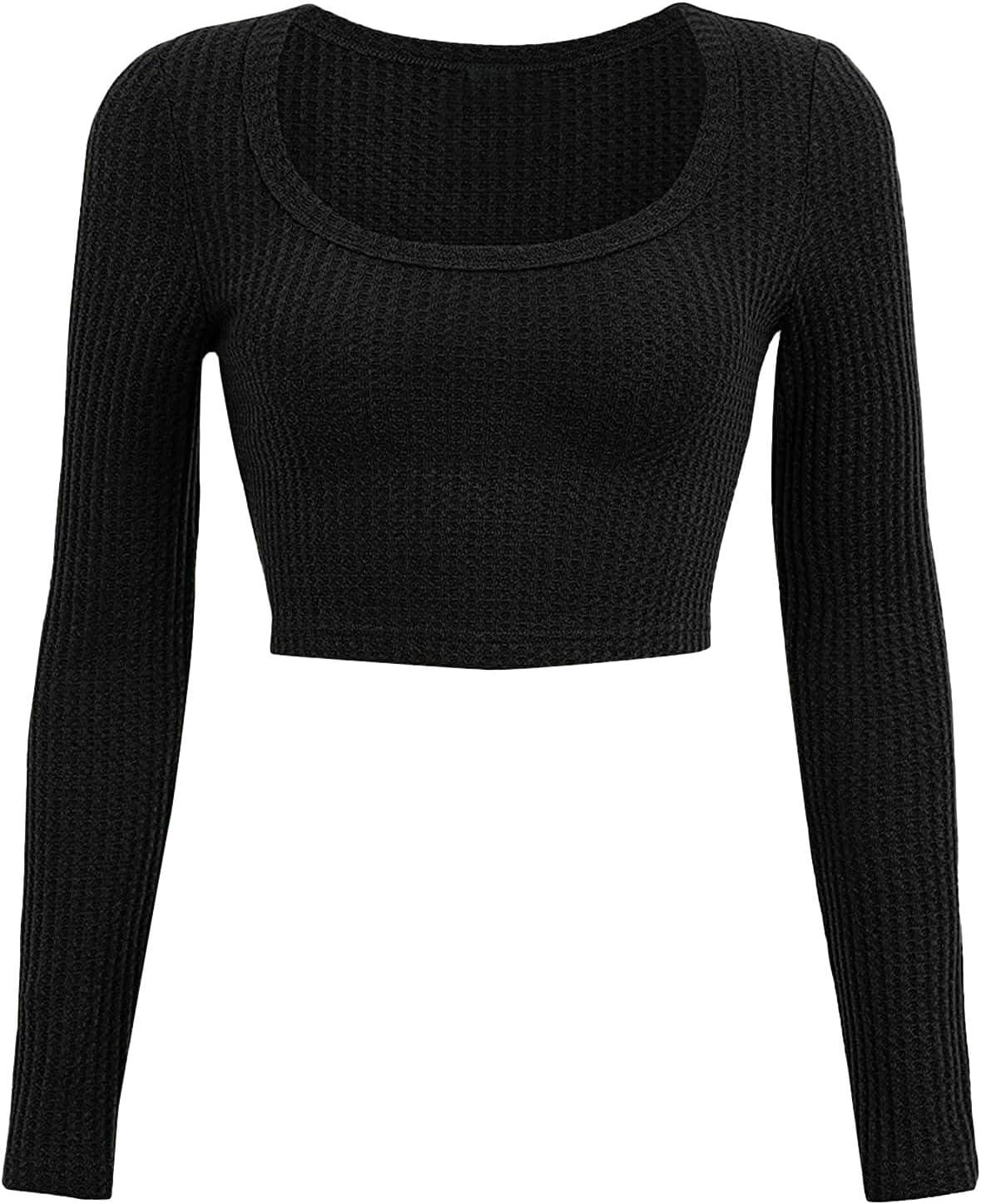 Our Take on the SweatyRocks Plus Size Waffle Knit Crop Top