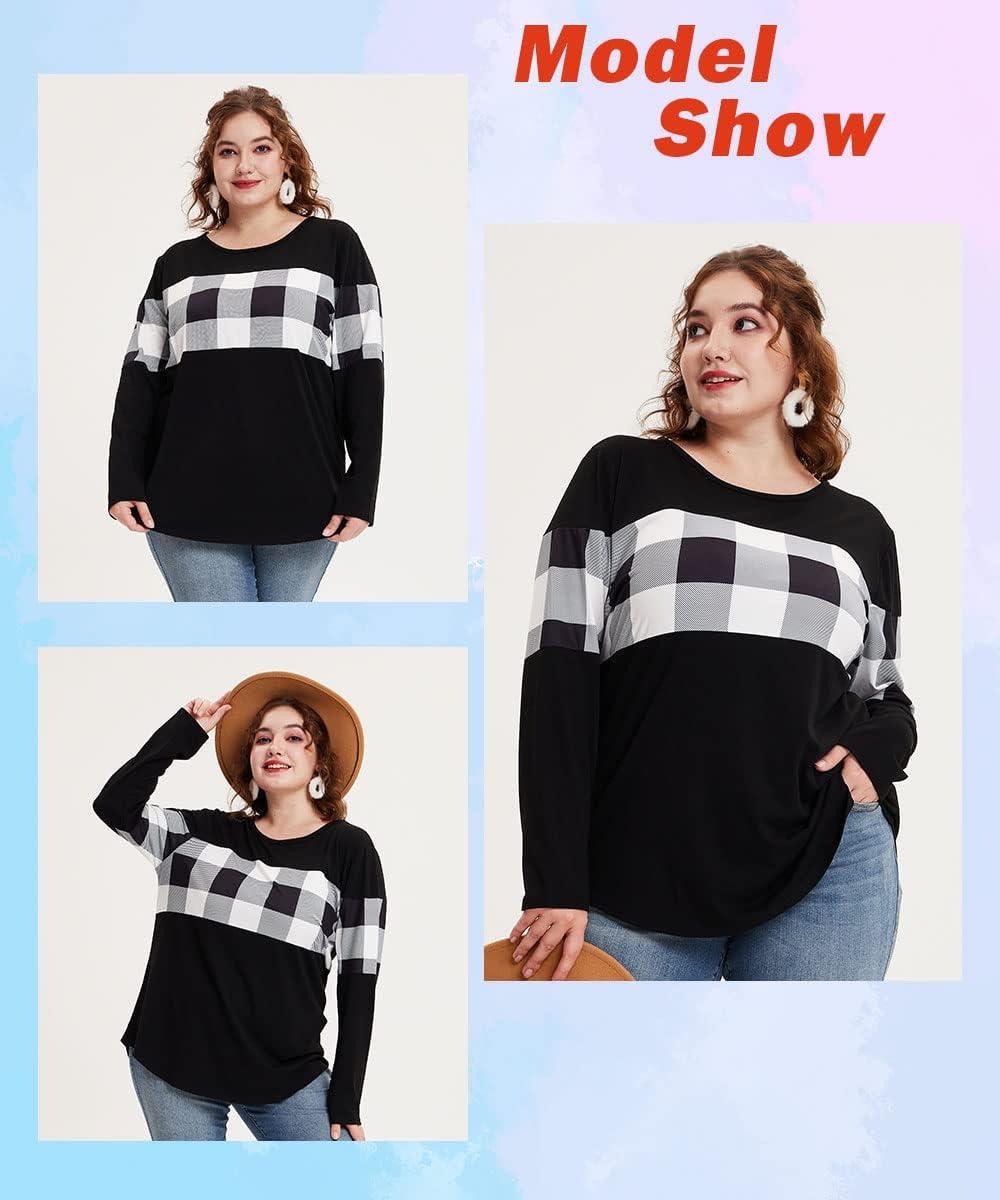 Our Take on CARCOS Plus Size Long Sleeve Tops: stylish & Comfy Choices
