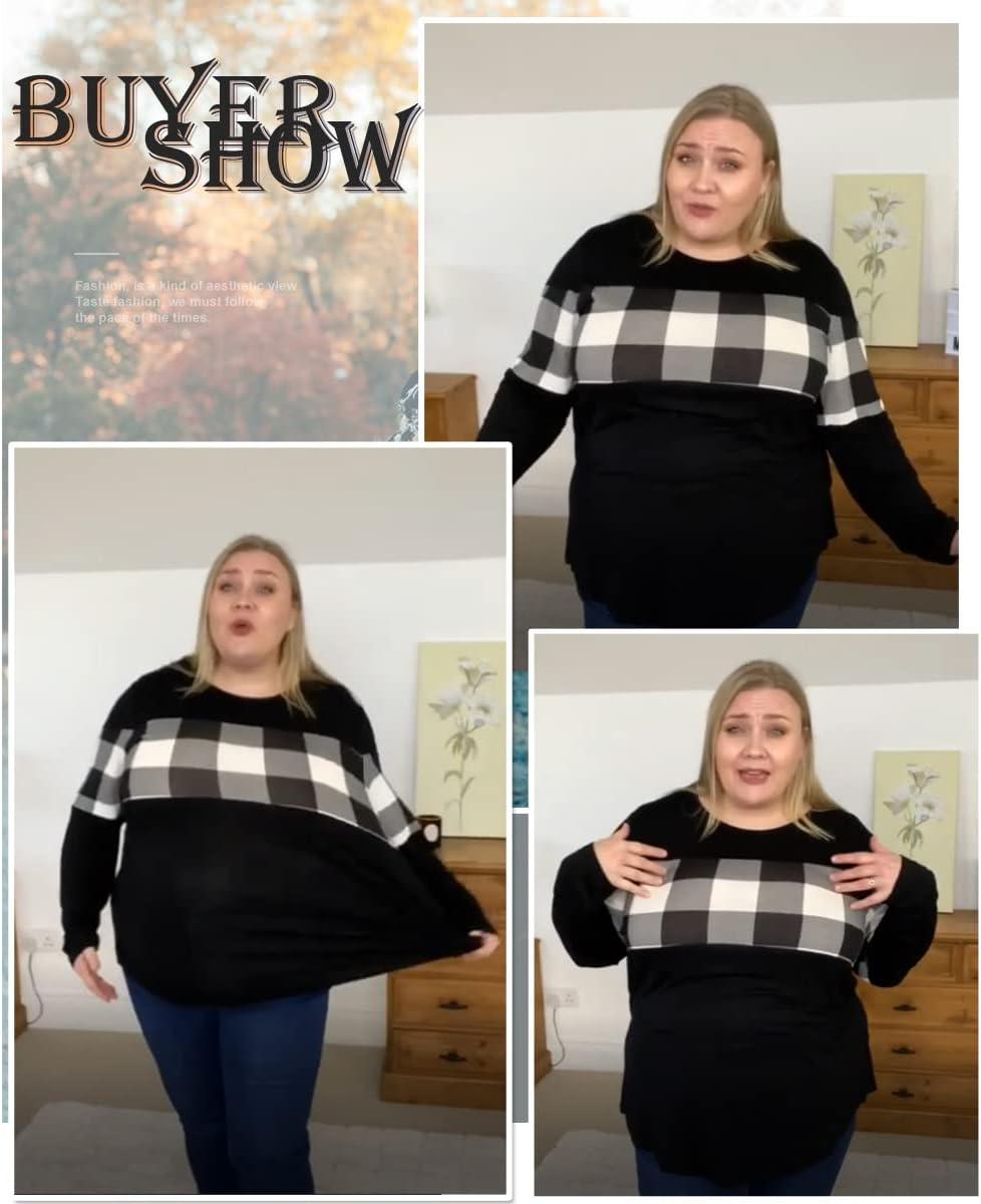 Our Take on CARCOS Plus Size Long Sleeve Tops: Stylish & Comfy Choices