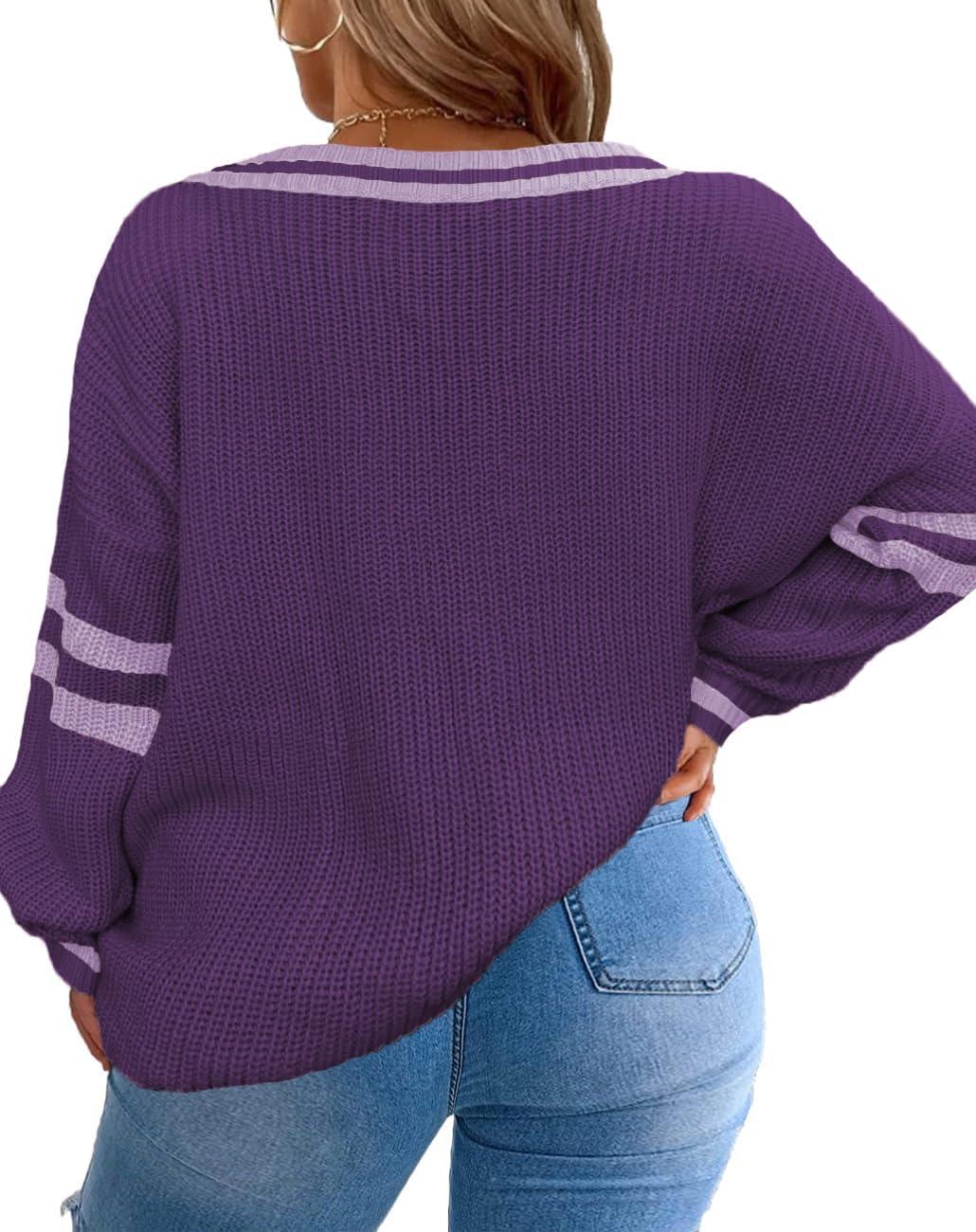 Cozy & Chic:⁤ Our Take⁣ on the V-Neck Plus Size Pullover Sweater