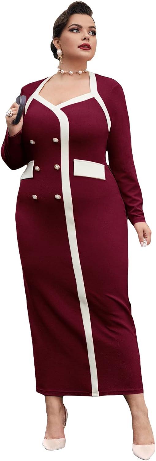 WDIRARA‍ Plus Size maxi Dress Review:⁣ Our Honest Take on Style &​ Fit