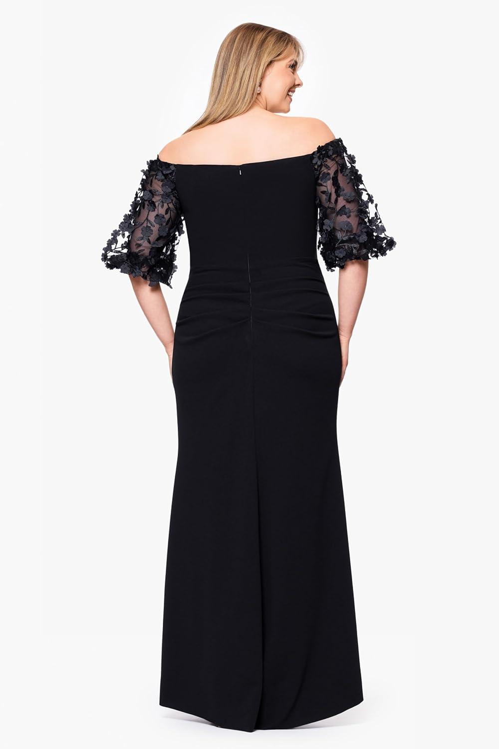 Stepping Into ​Elegance: Our Take on Xscape's Floral plus Dress