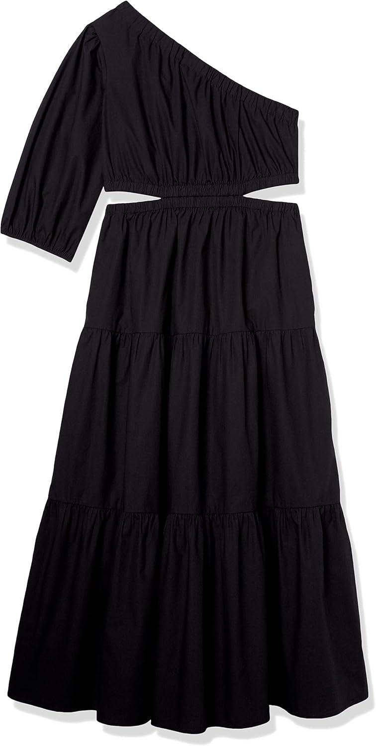 Our Honest take on The‌ Drop's April One Shoulder Midi‍ Dress