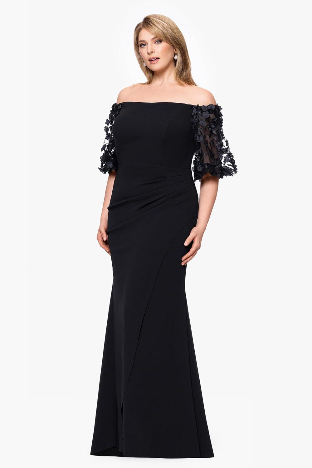 Stepping Into Elegance: Our ‍Take on Xscape's Floral ⁣Plus ​Dress