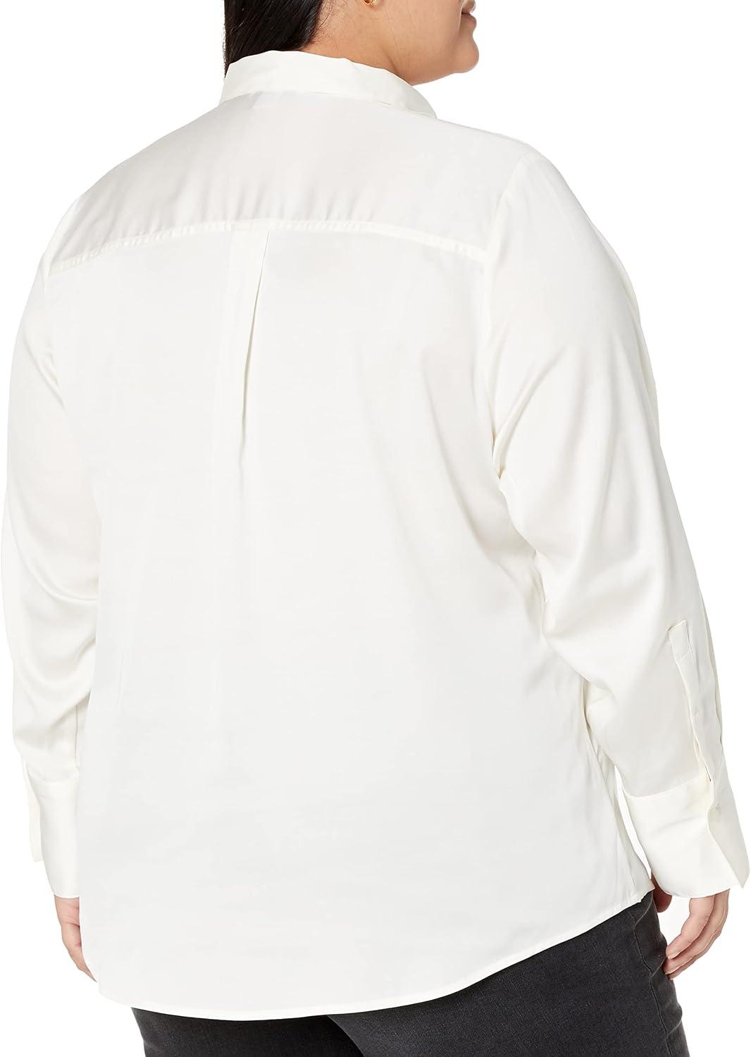 Our Take on⁤ Amazon Essentials' versatile Satin Button-Down‍ Blouse