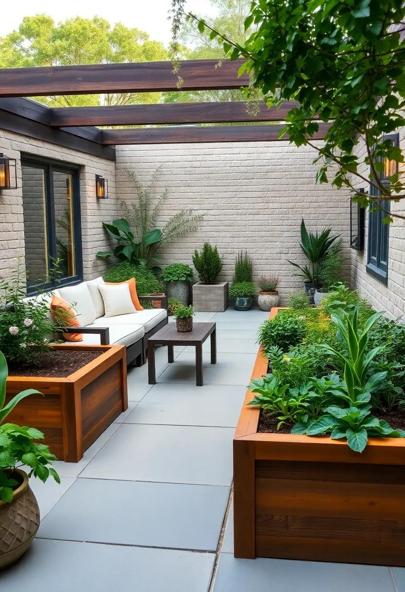 Rustic Charm with Wood: Use reclaimed wood for your raised ⁤garden beds, offering an environmentally friendly touch that complements natural surroundings