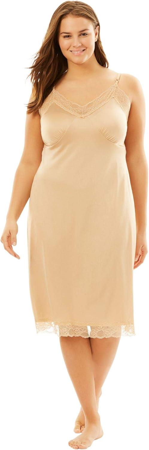 Our Take on the Comfort Choice Plus Size Full Slip Double Skirted: Cozy and Practical