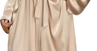 Our Honest Take on the Plus Size Satin Robe: Comfort Meets Elegance