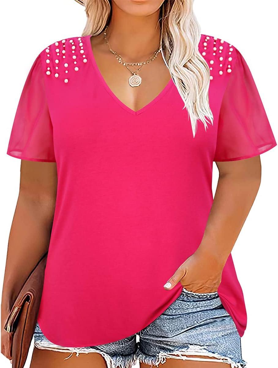 Our Honest Take on RITERA Plus Size Pearl Beaded V Neck Tops