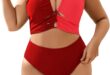 Our Honest Take on MakeMeChic’s Plus Size Burgundy Bikini Set
