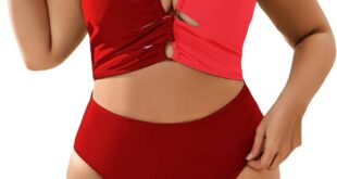 Our Honest Take on MakeMeChic’s Plus Size Burgundy Bikini Set