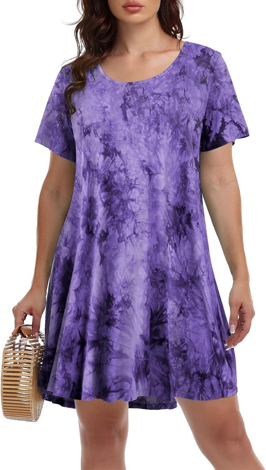 Our Honest Take on the BELAROI Plus Size Purple Summer Dress