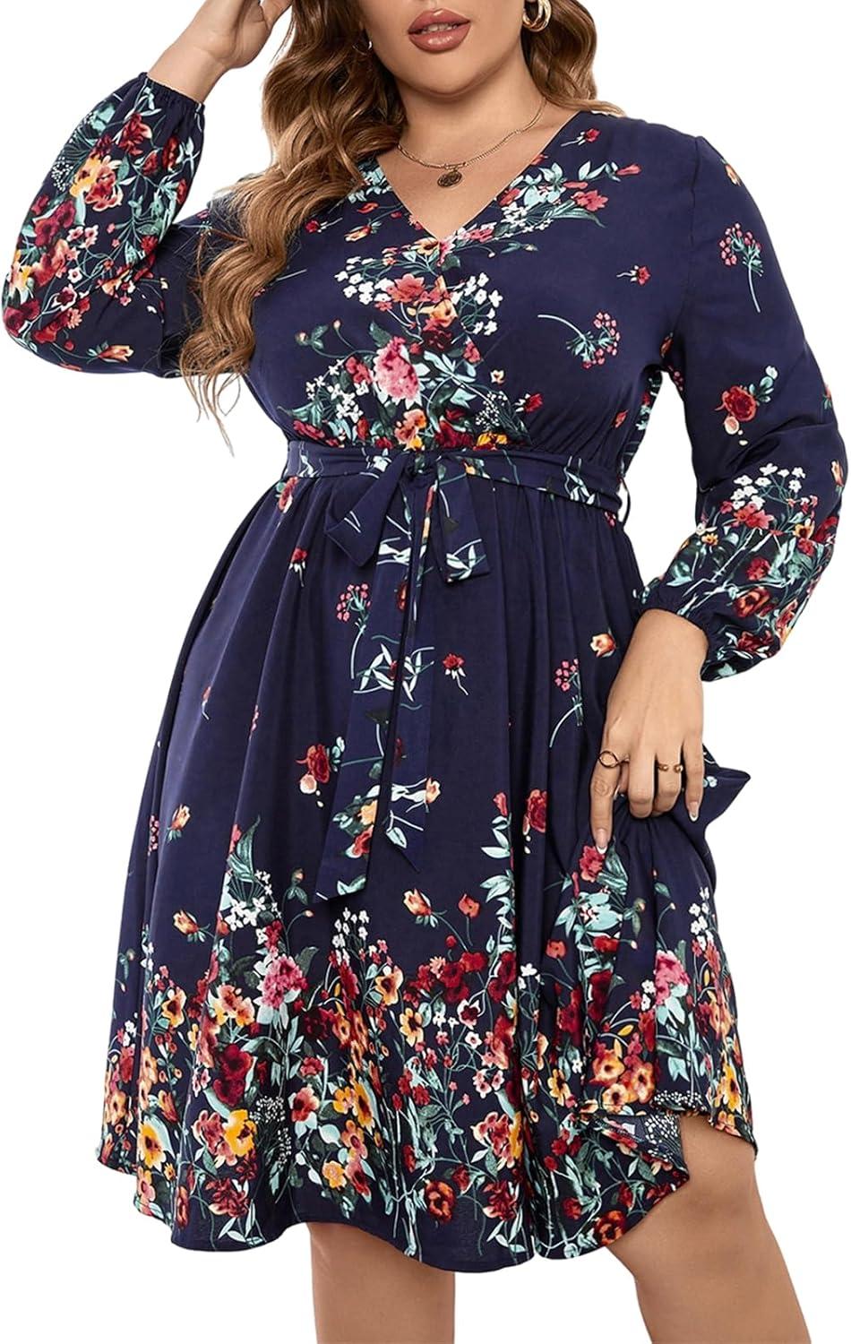 Our Take on the CUPSHE Plus Size Floral Spring Dress 2024