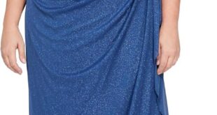 Our Take on the Alex Evenings Cold Shoulder Plus-Size Dress