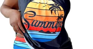 Our Honest Take on the SOLY HUX Plus Size Tropical Tankini Set