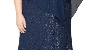 Our Take on the S.L. Fashions Plus Size Sequin Capelet Gown