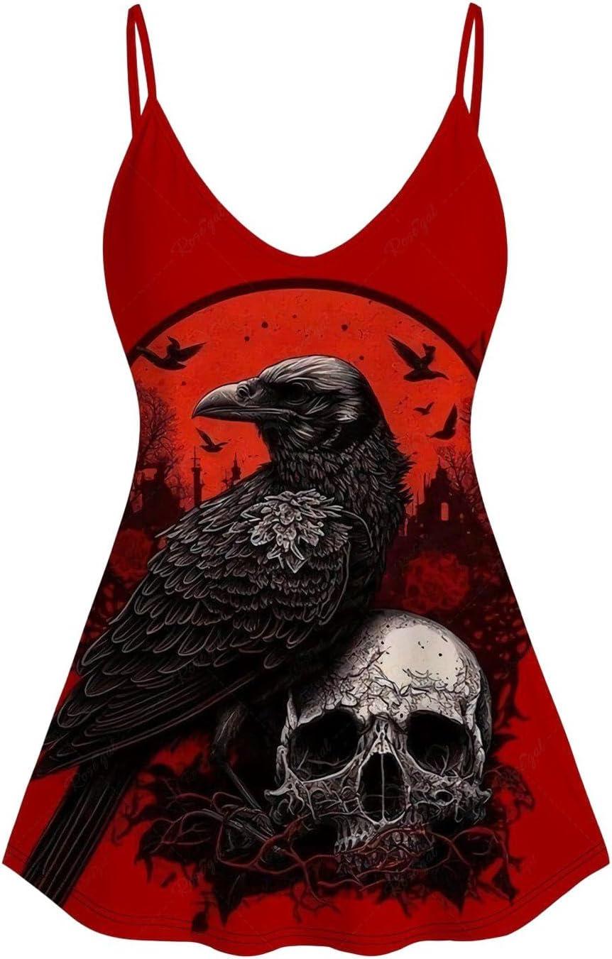 Our Honest Take on the ROSE GAL Gothic Eagle Skull Cami Top