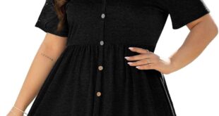 Our Thoughts on the Milumia Plus Size V Neck A-Line Dress