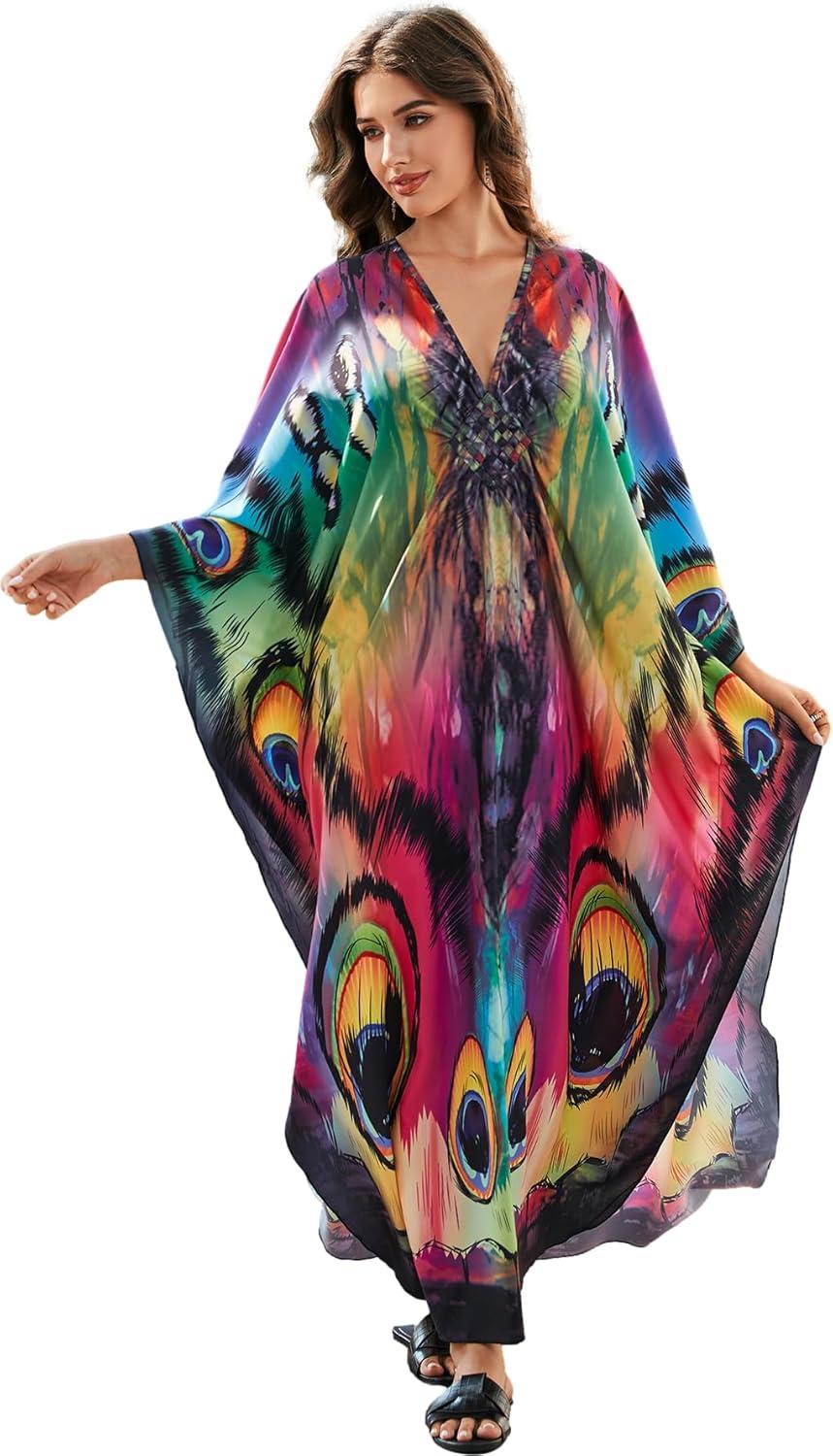 Why We Love This Plus Size Printed Kaftan Dress for Every Occasion