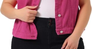 Our Take on the uxcell Plus Size Denim Vest: Stylish and Comfy