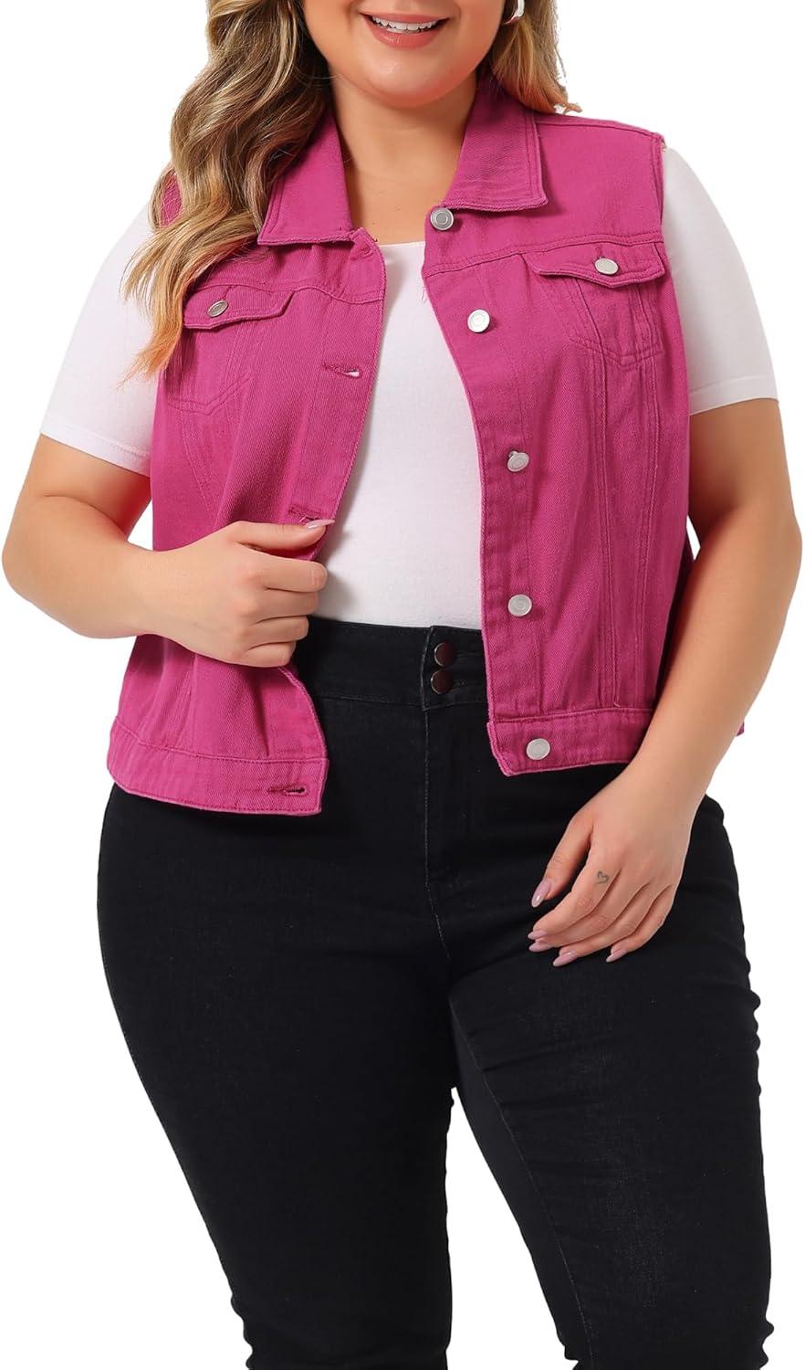 Our Take on the uxcell Plus Size Denim Vest: Stylish and Comfy