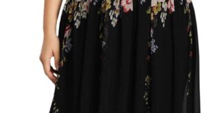 Why We Love the Ever-Pretty Plus Size V Neck Maxi Dress