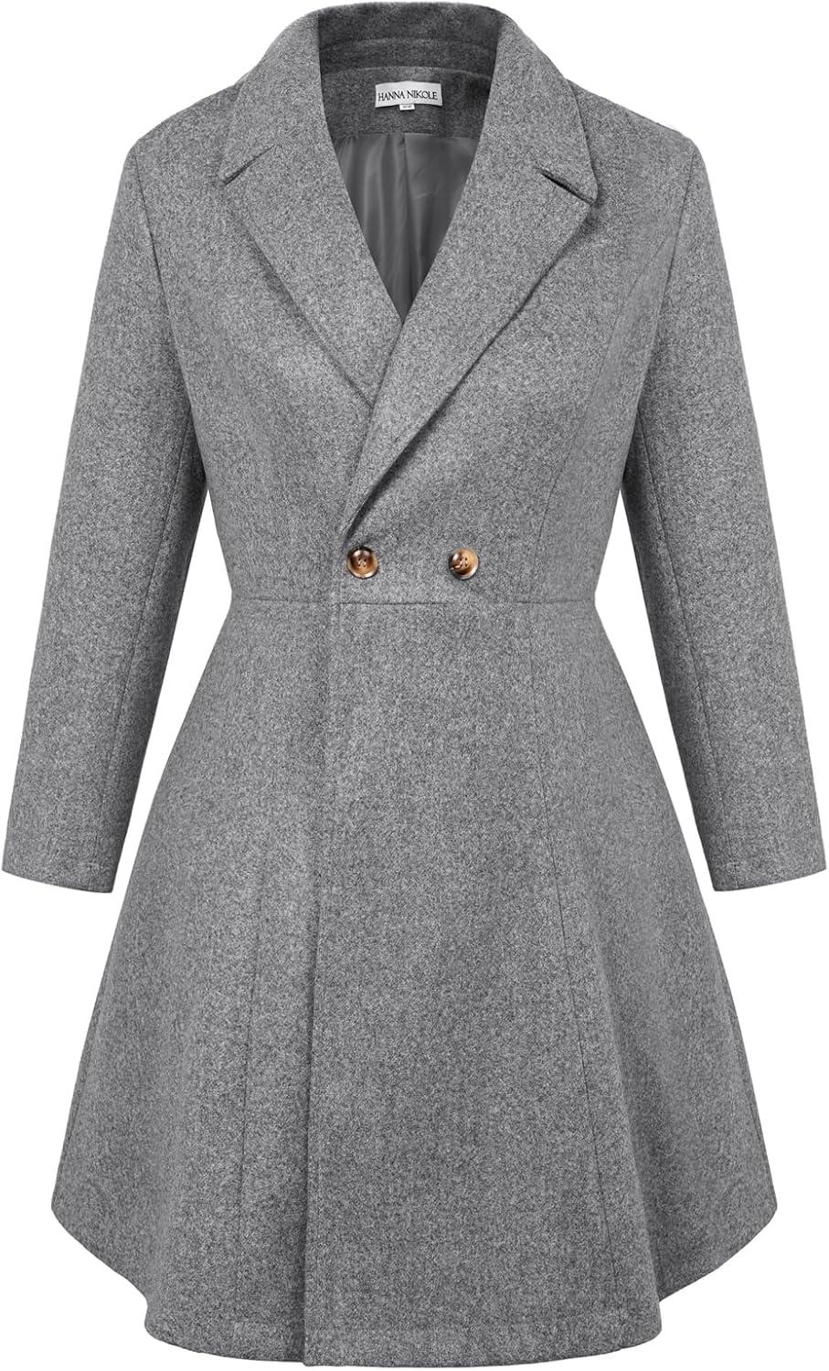 Our Honest Take on the Hanna Nikole Plus Size Wool Dress Coat