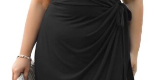 How We Feel About the Nemidor Plus Size Ruched Wrap Dress