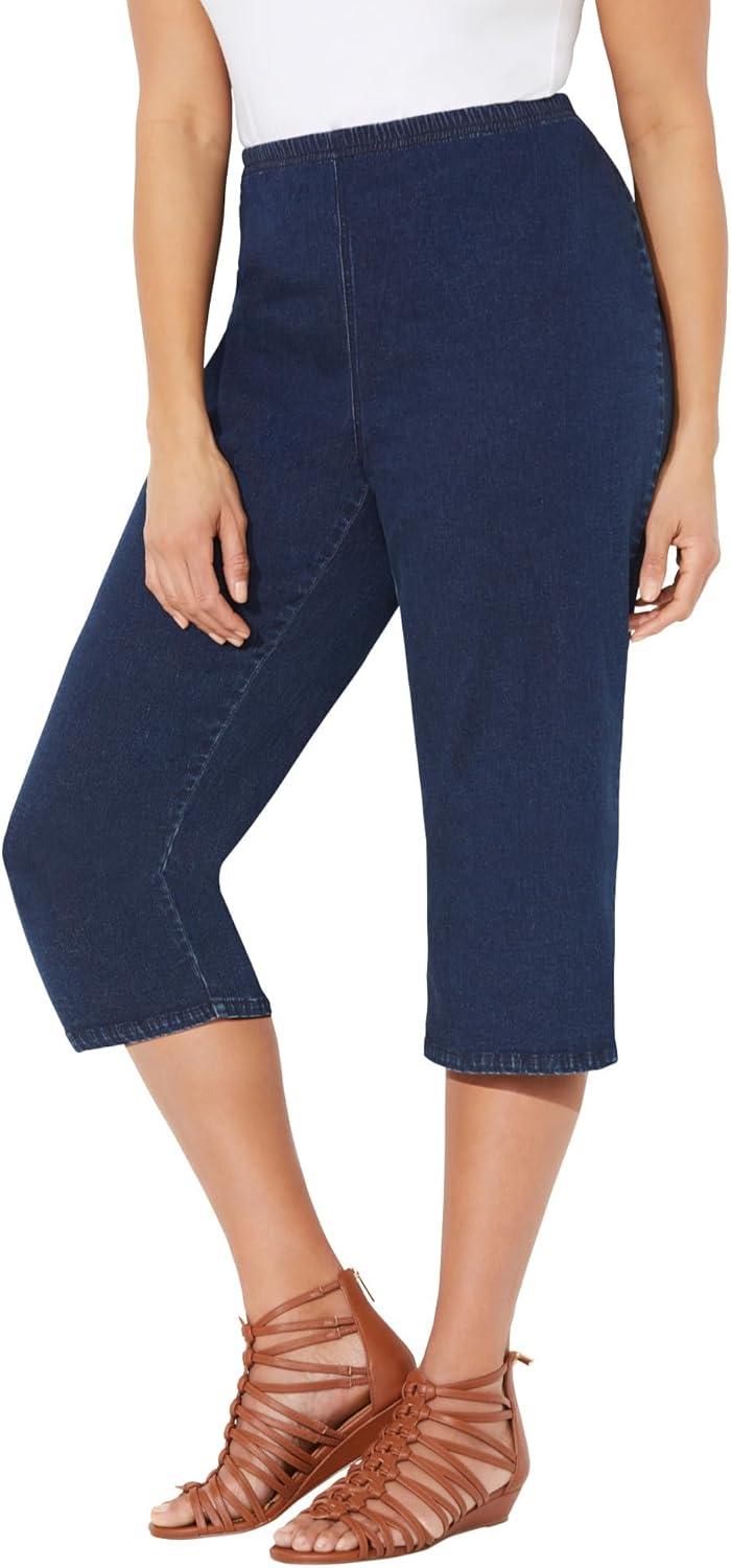 Our Take on Catherines Plus Size Denim Capri: Fit and Feel Reviewed