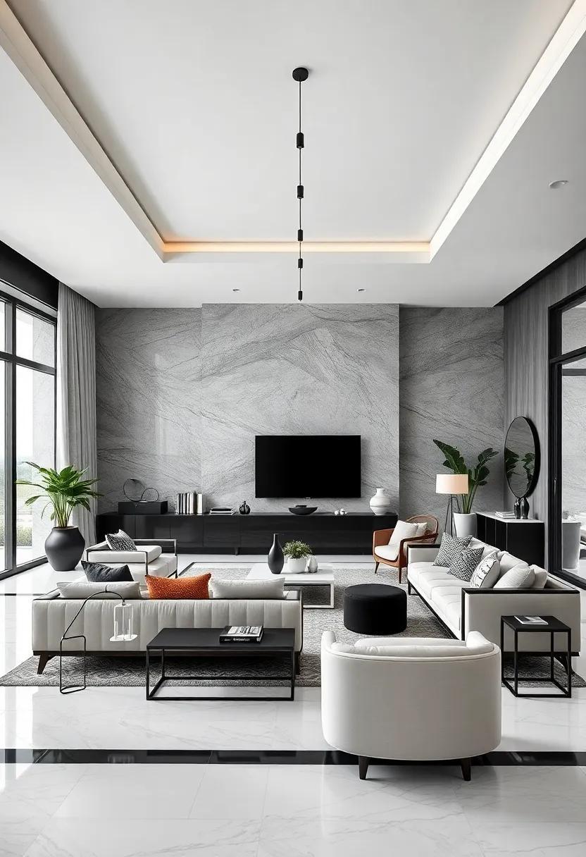 27 Striking Luxury Black and White Home Interiors to Inspire Your Dream Space