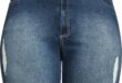 Our Take on the Women’s Plus Size Giana Ripped Shorts: Style & Fit Review