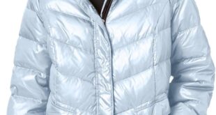 Our Honest Take on Woman Within’s Plus Size Pearl Grey Puffer Coat