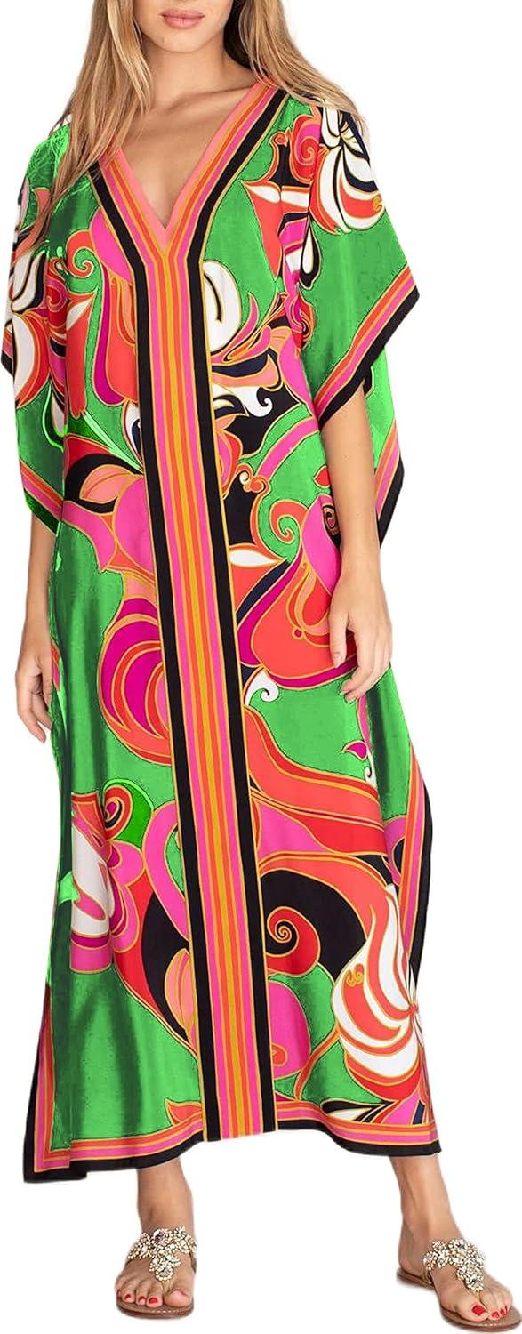 Effortless Style and Comfort: Our Take on the Cashew Silk Caftan