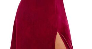 Our Review: Ever-Pretty Plus Burgundy Velvet Dress for Fall Events