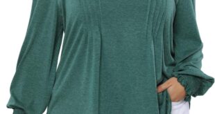 Why We Love the HBEYYTO Plus Size V Neck Tunic Top