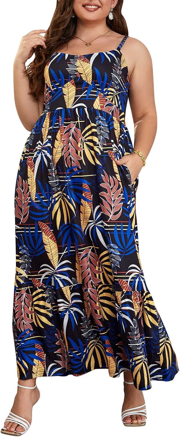 Why We Love This Plus Size Boho Floral Maxi Dress for Summer