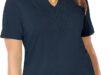 Why We Love the Catherines Plus Size Navy Notch-Neck Tee