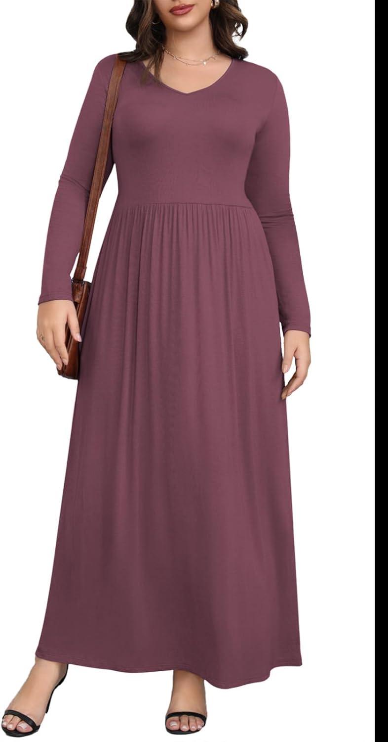 Finding Comfort and Style: Our Take on Askyes Plus Size Maxi Dress