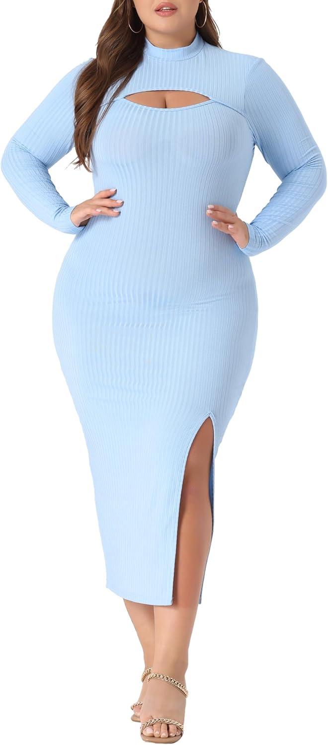 Our Take on the Agnes Orinda Plus Size Bodycon Dress: Fit & Style Reviewed