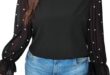 Exploring Floerns Plus Size Pearl Beaded Blouse: Our Thoughts