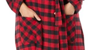 Our Cozy Take on the Dreams & Co. Plus Size Long Flannel Robe