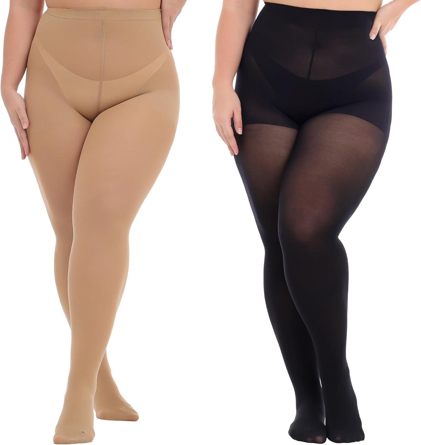 Finding the Perfect Fit: Our Take on MANZI Plus Size Control Tights
