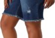 Why We Gave Agnes Orinda Plus Size Denim Shorts a Try