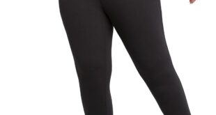 Finding Our Perfect Fit: JUST MY SIZE Plus Leggings Review