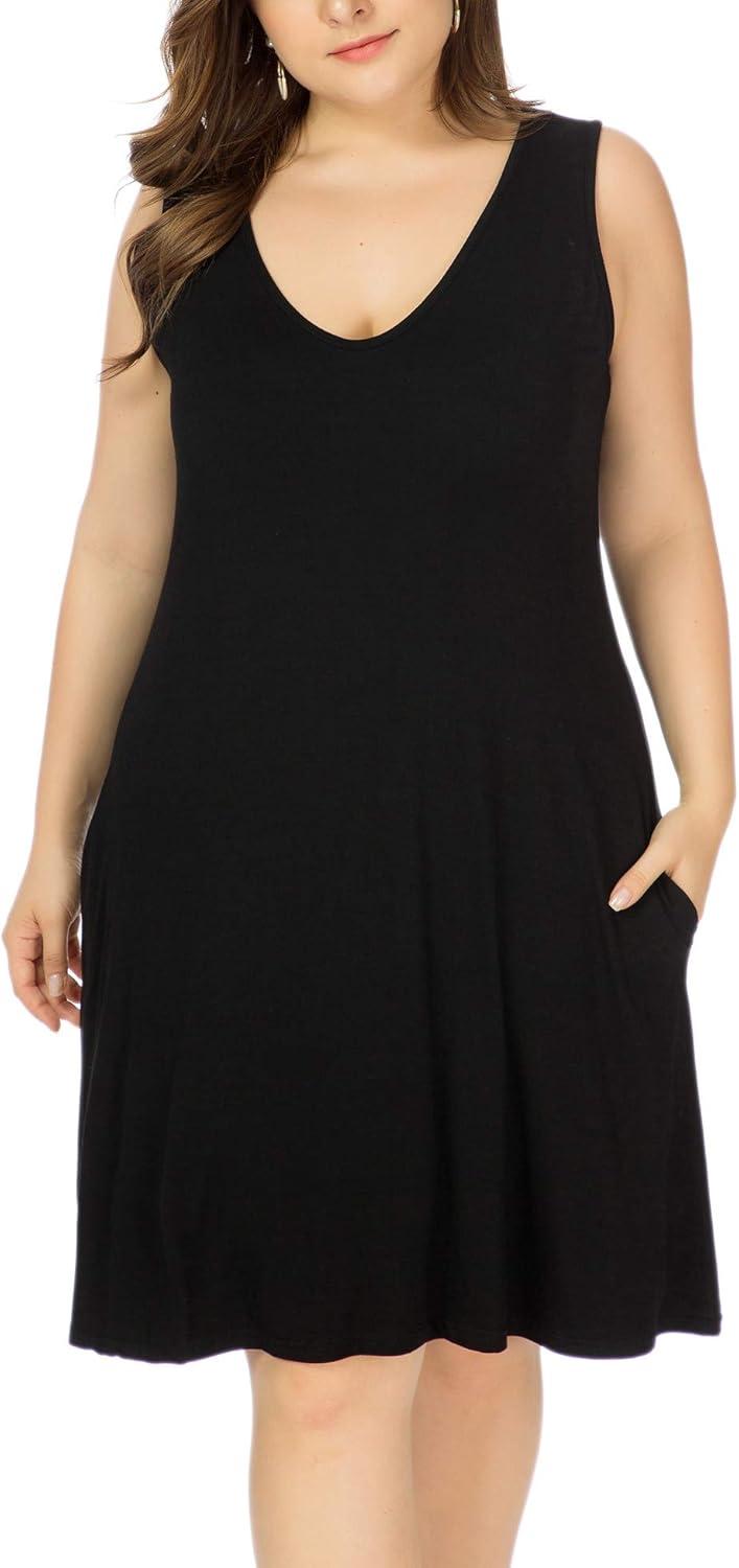 Why We Love the HBEYYTO Plus Size Floral Midi Dress for Summer